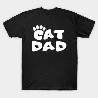 Cat Dad Logo T-Shirt